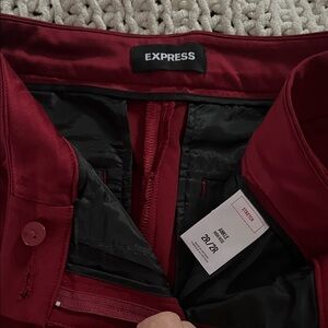 Express Burgundy Jacket